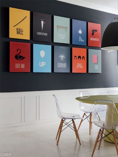 Quadros para sala filmes